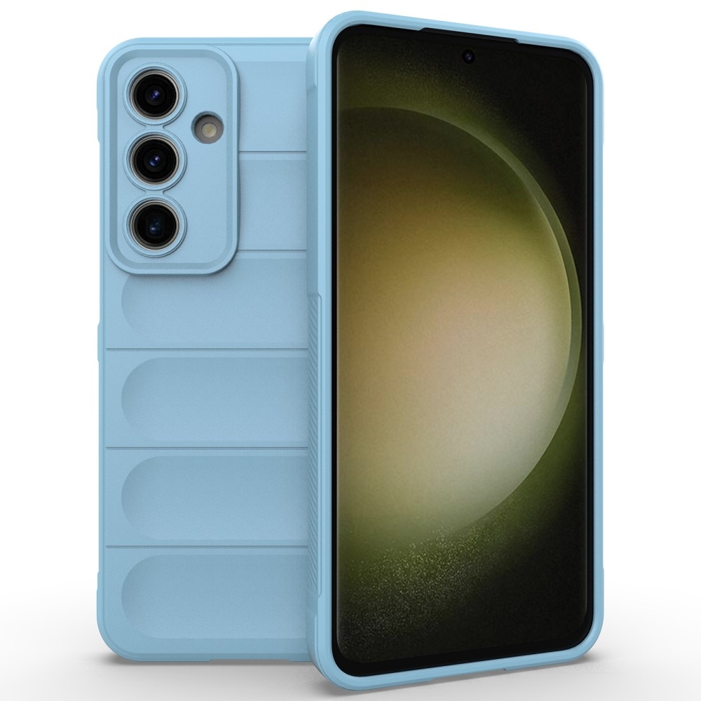Rugg tartós zselés tok Samsung Galaxy S24 FE készülékhez - világoskék