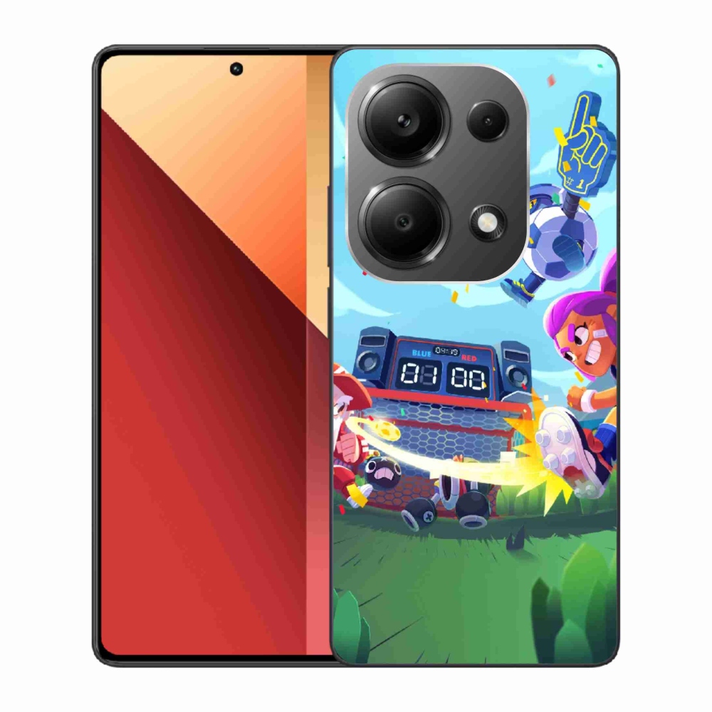 Gél borítás mmCase a Xiaomi Redmi Note 13 Pro 4G/Poco M6 Pro - verekedés csillagok 1