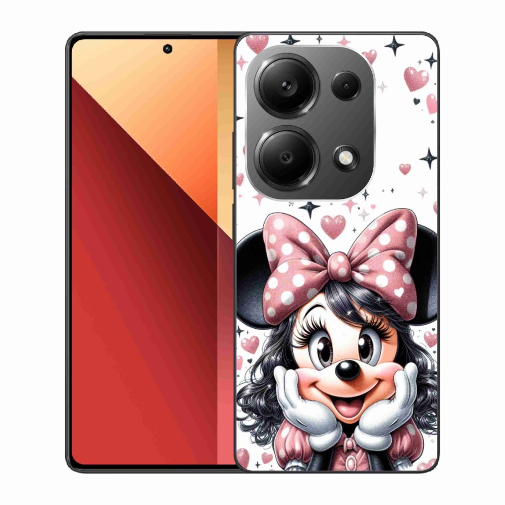 Gél borítás mmCase a Xiaomi Redmi Note 13 Pro 4G/Poco M6 Pro számára - minnie