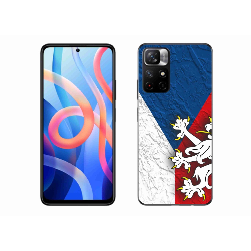 Gél borító mmCase a Xiaomi Redmi Note 11S 5G - cseh zászlóhoz 1