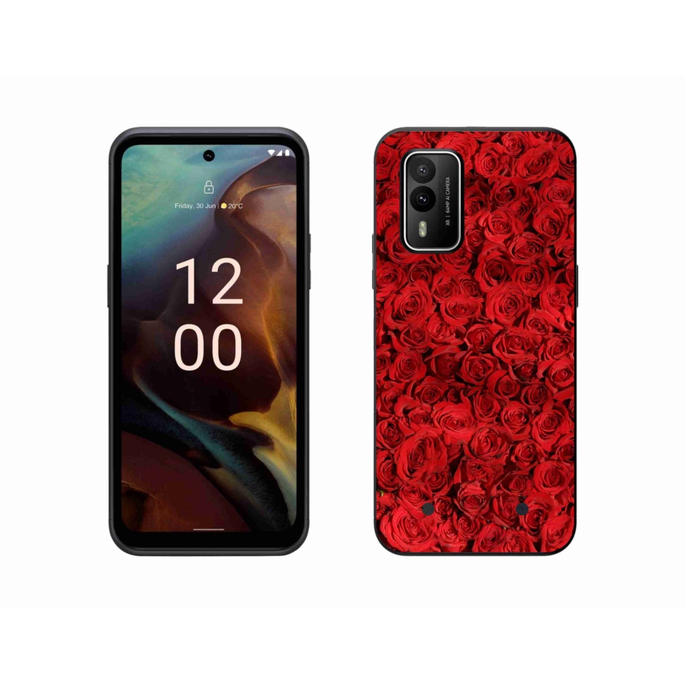 Zselés borítás mmCase a Nokia XR21 készülékhez - rózsaszínű