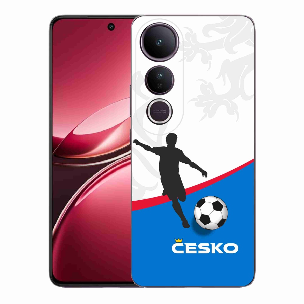 Gél borítás mmCase a Vivo V50 Lite 4G/5G - futball Csehország 1