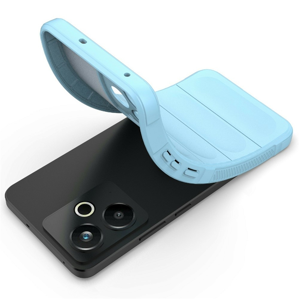 Rugg tartós zselés tok a Realme 14T 5G készülékhez - világoskék színben