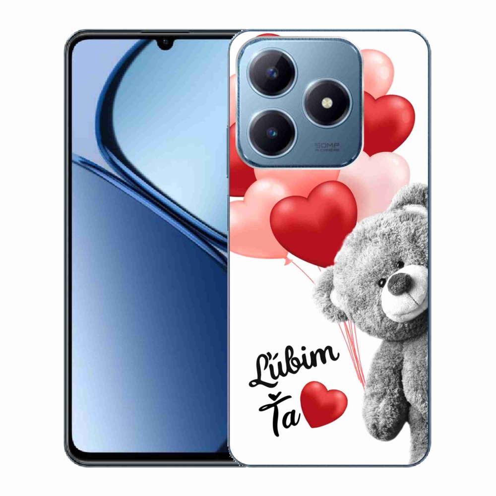 Gél tok mmCase a Realme C63-hoz - I love you en