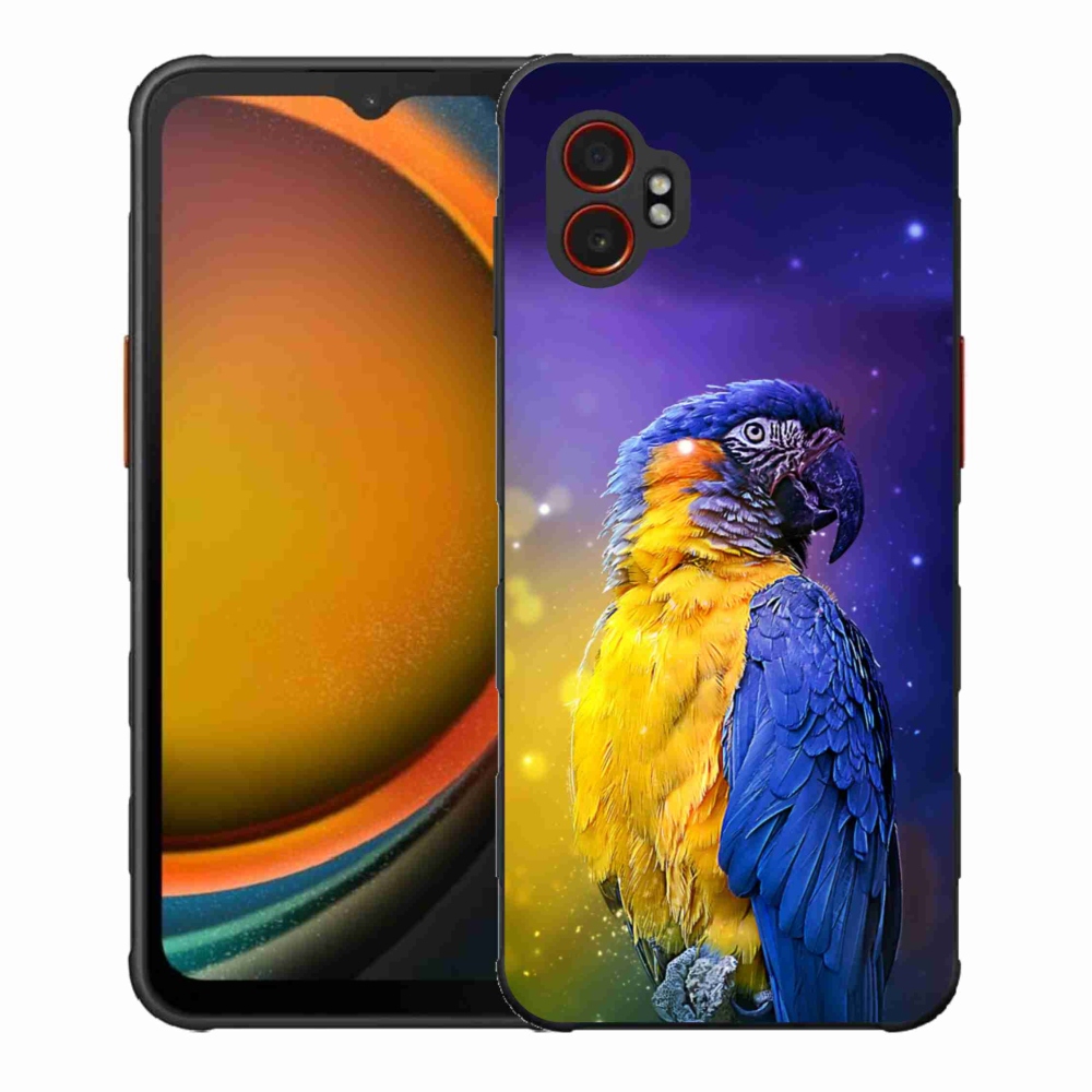 Zselés borítás mmCase Samsung Galaxy Xcover 7 Pro - papagáj ara 1