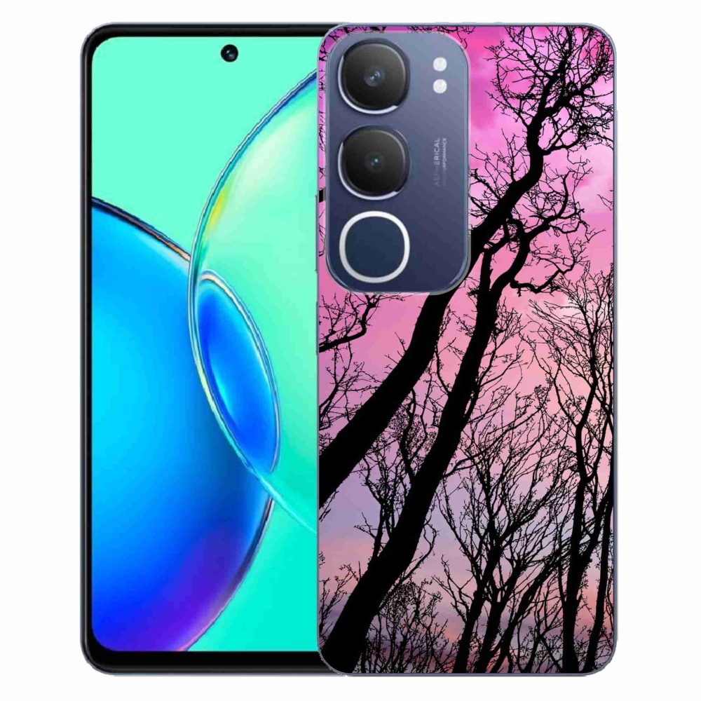 Gélburkolat mmCase a Vivo Y19s készülékhez - kidőlt fák