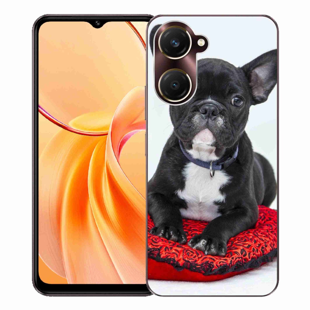 Zselés borítás mmCase a Vivo Y28s 5G-hez - bulldog