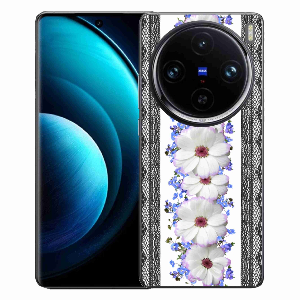Zselés borítás mmCase a Vivo X100 Pro 5G készülékhez - virág 8