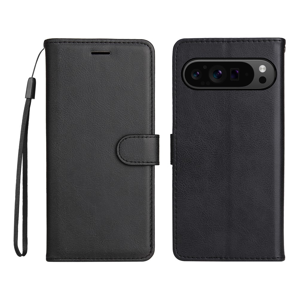 Könyvtáska a Google Pixel 10 Pro XL/Pixel 9 Pro XL számára - fekete