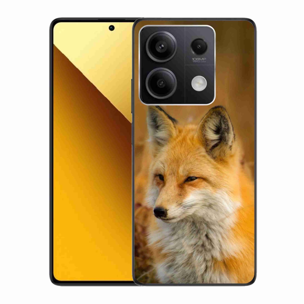 Gél borítás mmCase a Xiaomi Redmi Note 13 5G számára - róka