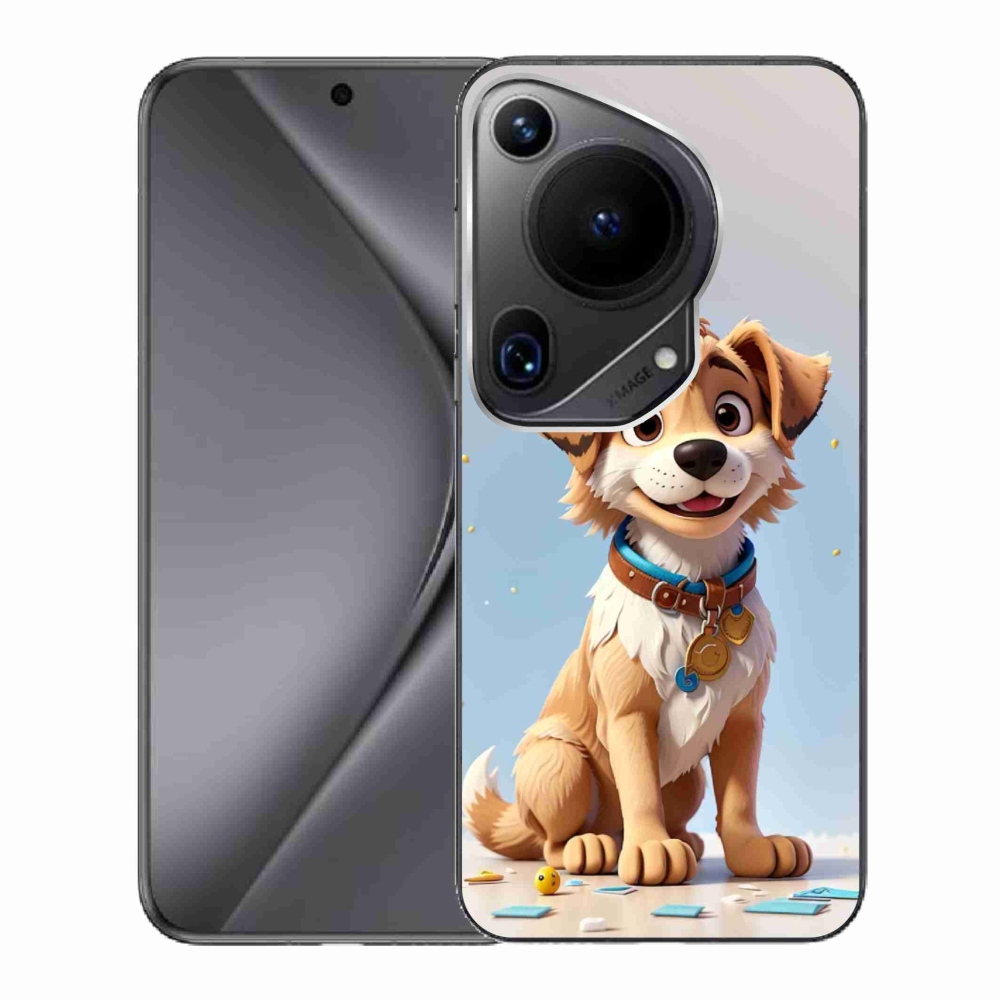 Gél borítás mmCase a Huawei Pura 70 Ultra számára - rajzfilm kölyökkutyus