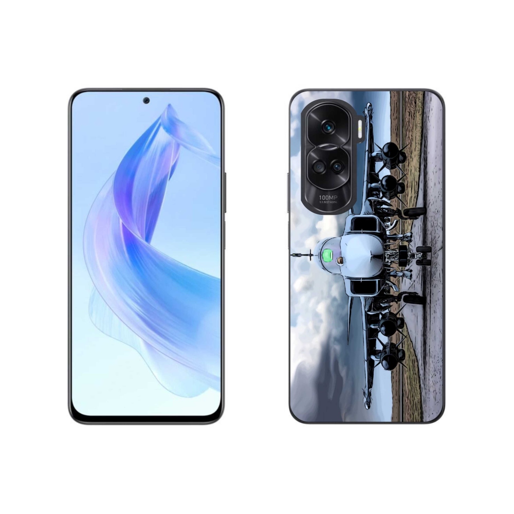 Zselés borítás mmCase a Honor 90 Lite-hoz - katonai repülőgépekhez