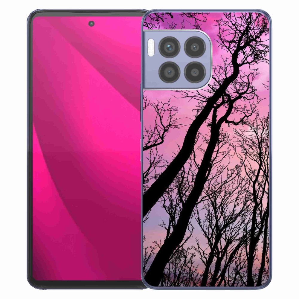 Zselés borítás mmCase a T-Mobile T Phone 2 Pro készülékhez - kidőlt fák