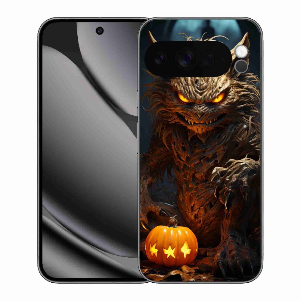 Gél borítás mmCase a Google Pixel 10 Pro XL-hez - Halloween szörnyeteg
