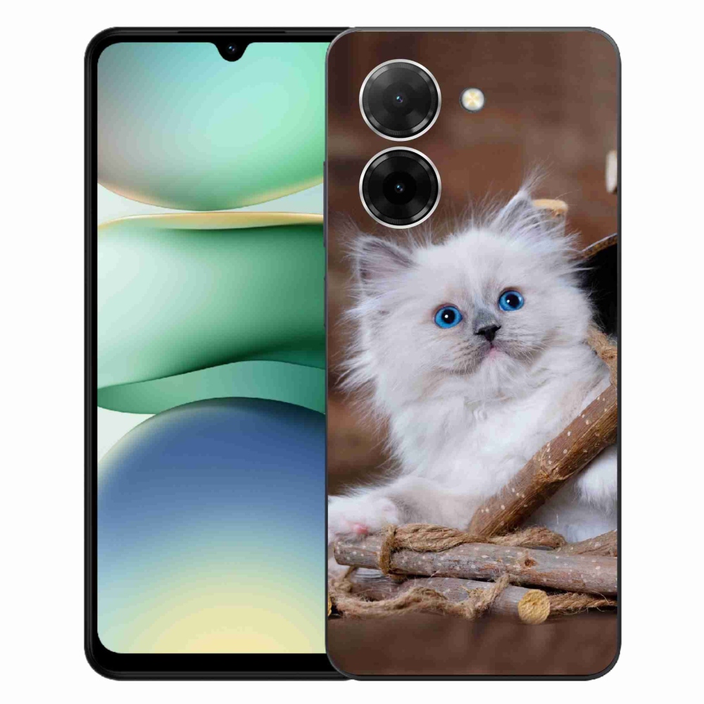 Gél borítás mmCase a Xiaomi Redmi A5 (171.7x77.8x8.3mm) - fehér cica