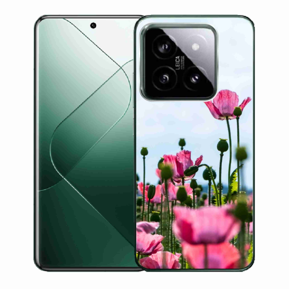 Gél borítás mmCase a Xiaomi 14-hez - mákos