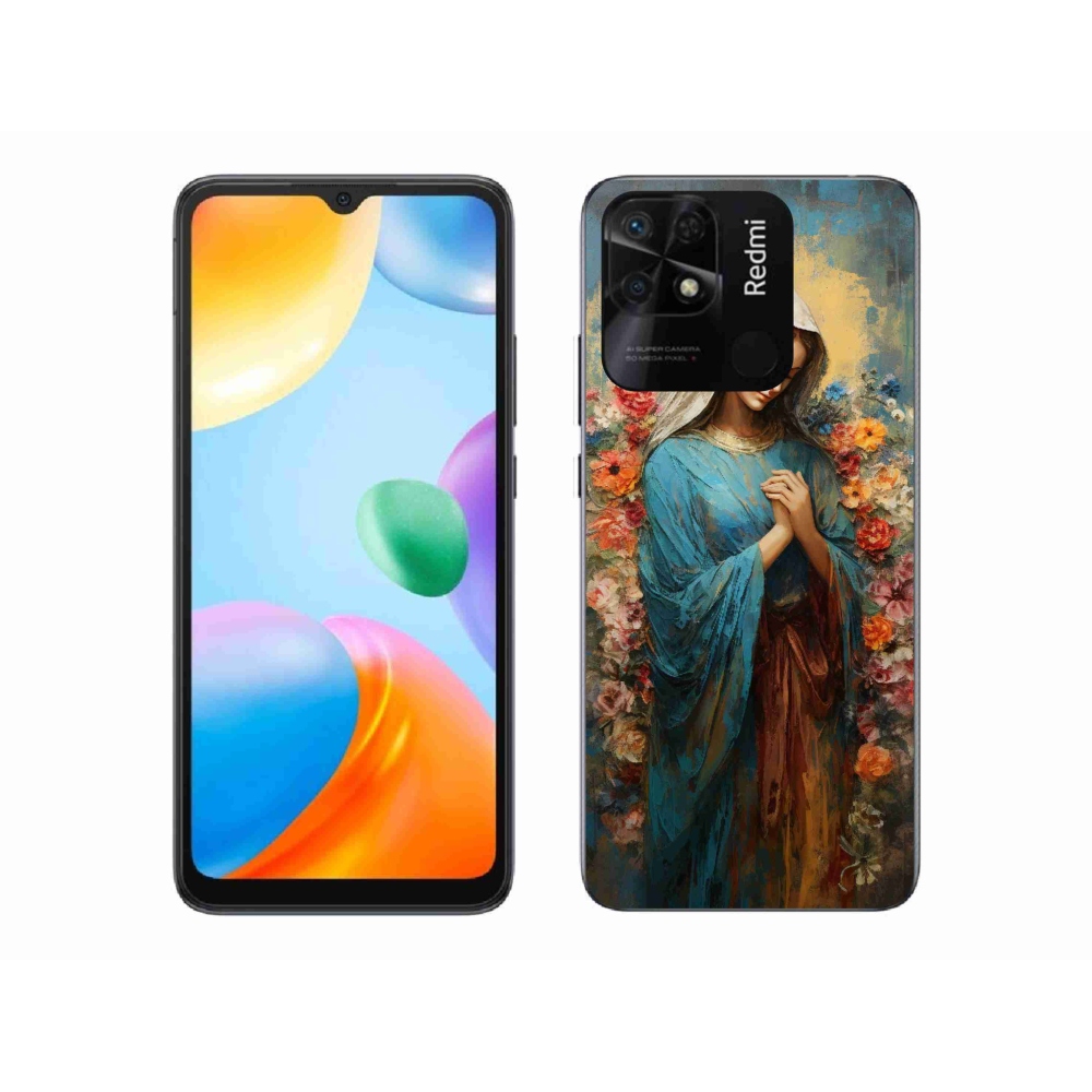 Gél borító mmCase a Xiaomi Redmi 10C-hez - szent nő