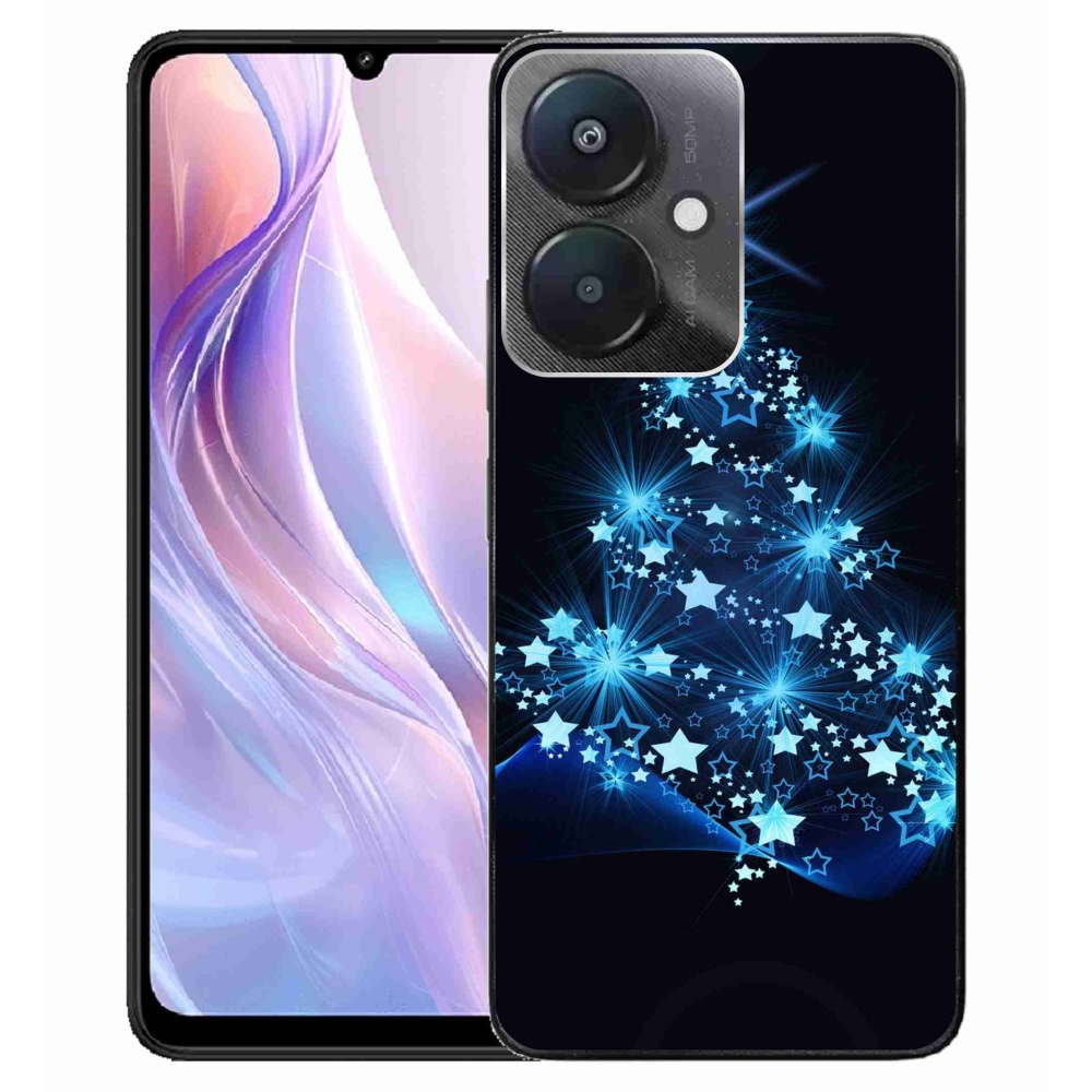 Gél borítás mmCase a Xiaomi Redmi 13C 5G számára - karácsonyfa