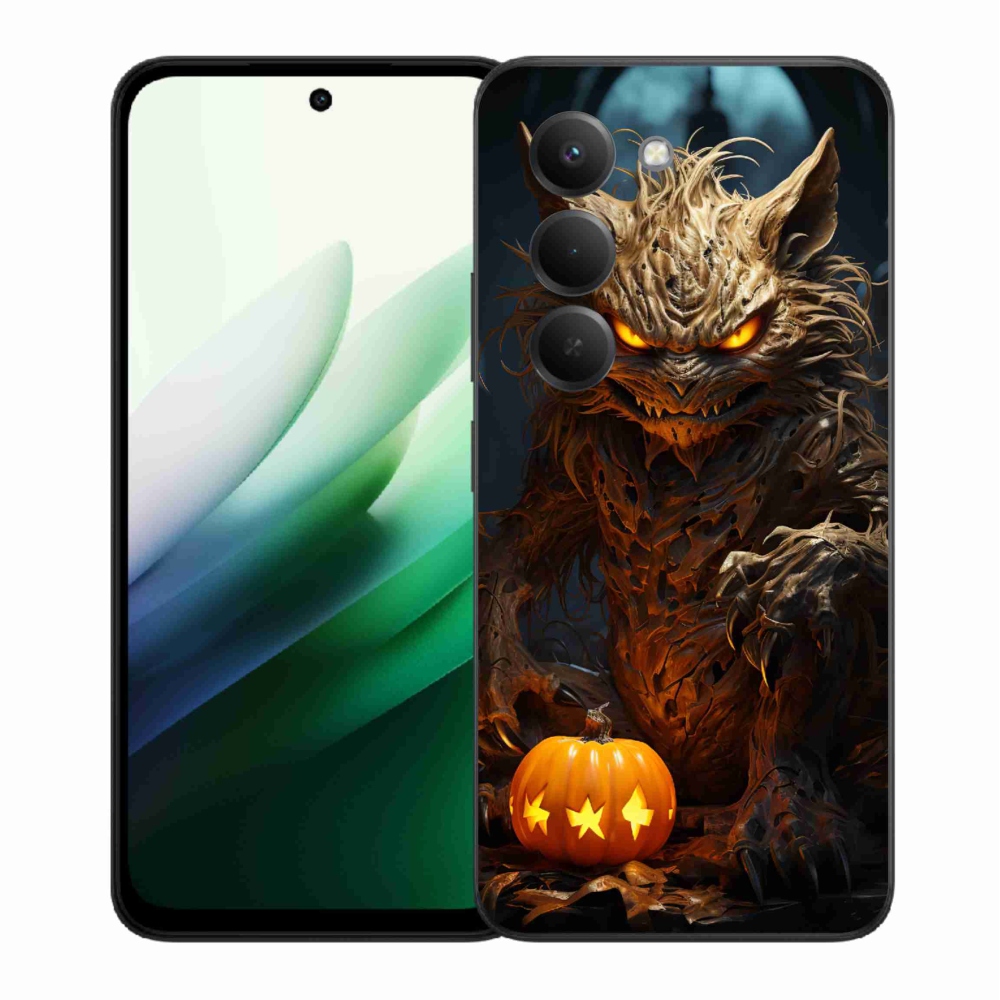 Gél borítás mmCase a Xiaomi Redmi 15 5G számára - Halloween szörnyeteg