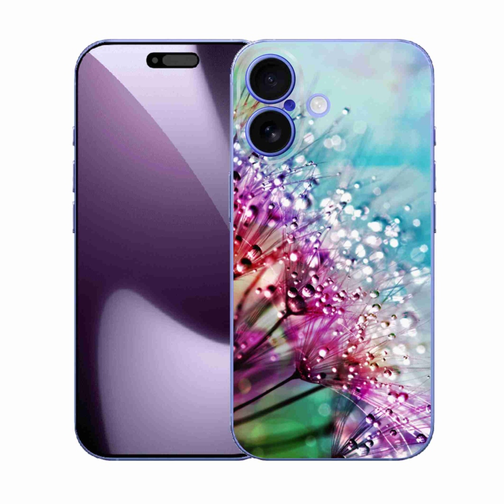 Gél borító mmCase iPhone 17 készülékhez - színes virágok