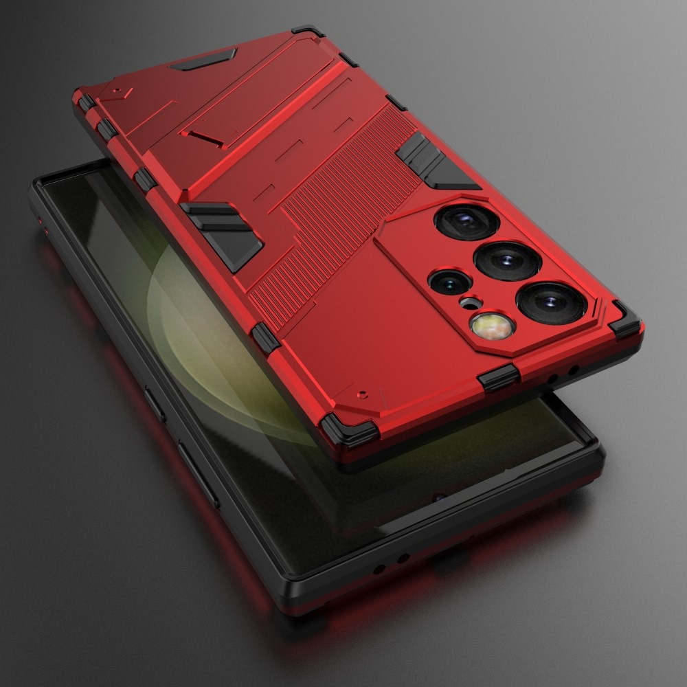 Tartós borítás Samsung Galaxy S24 Ultra készülékhez - piros