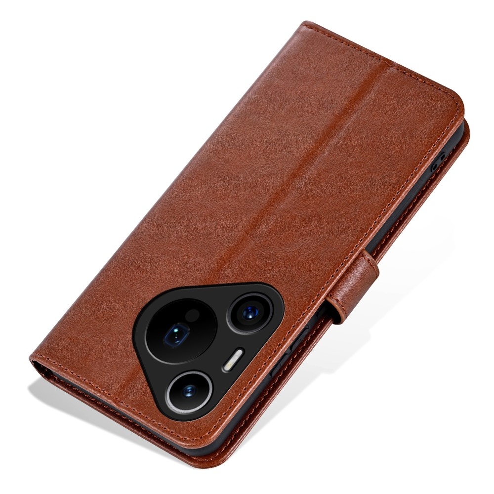 AZNS könyvtáska a Huawei Pura 70 Pro számára - barna