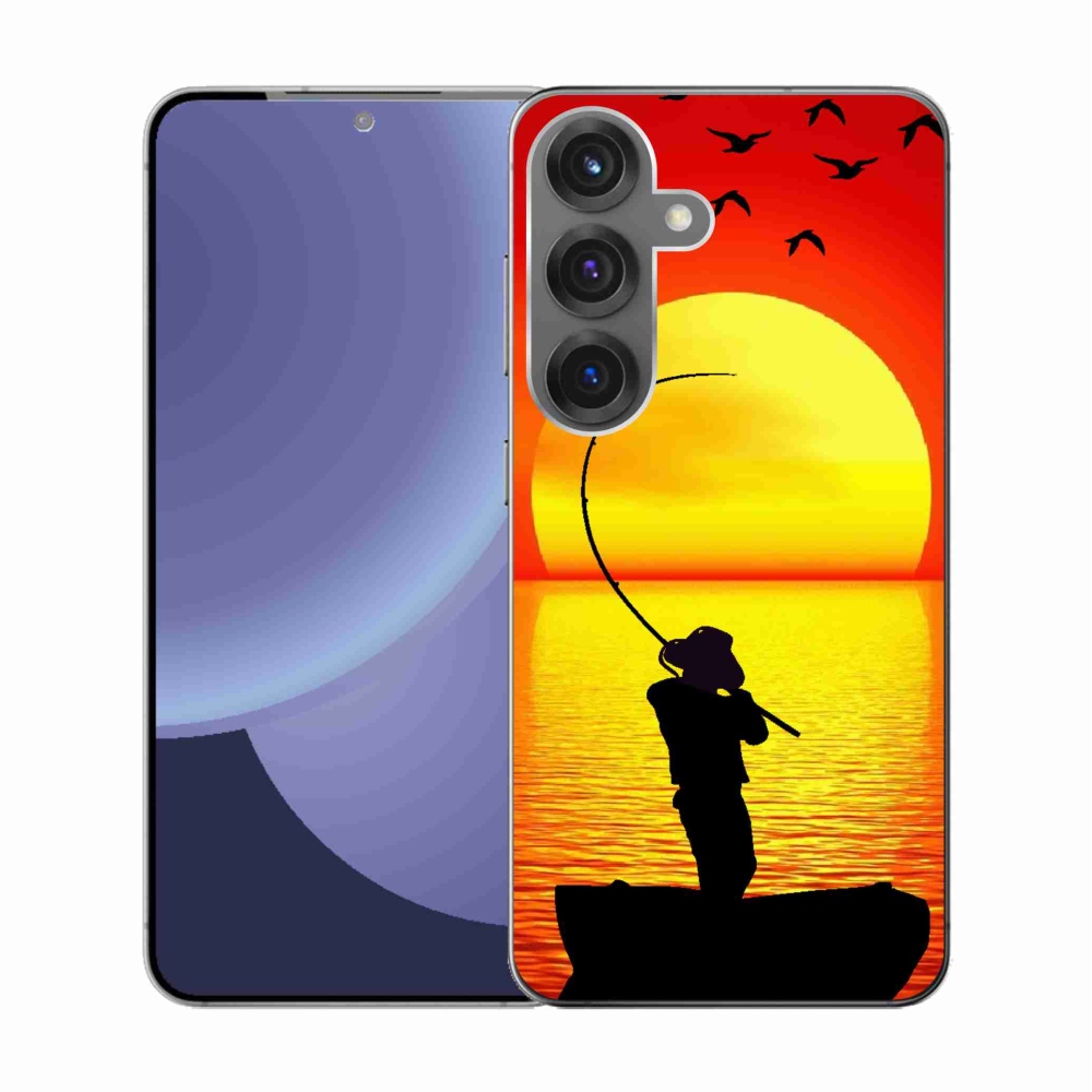 Zselés borítás mmCase Samsung Galaxy S25 - halászat