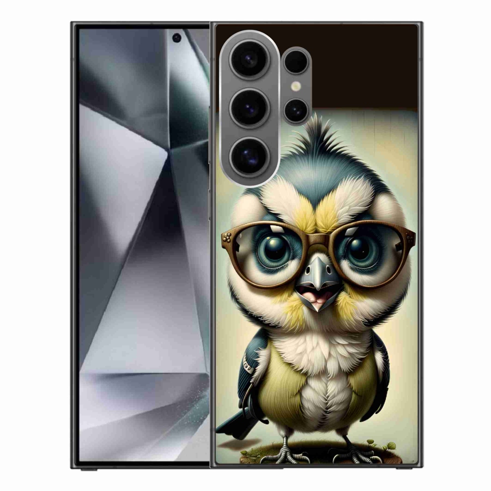 Zselés borítás mmCase Samsung Galaxy S24 Ultra - cub szemüveggel