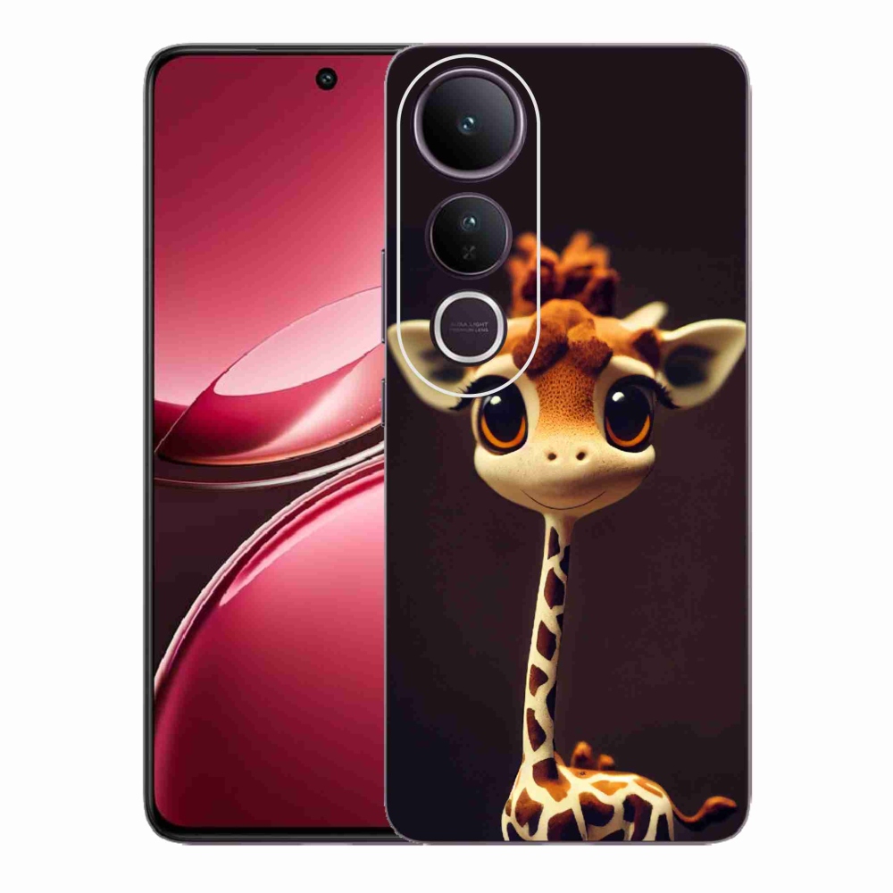 Gél borítás mmCase a Vivo V50 Lite 4G/5G készülékhez - kis zsiráf