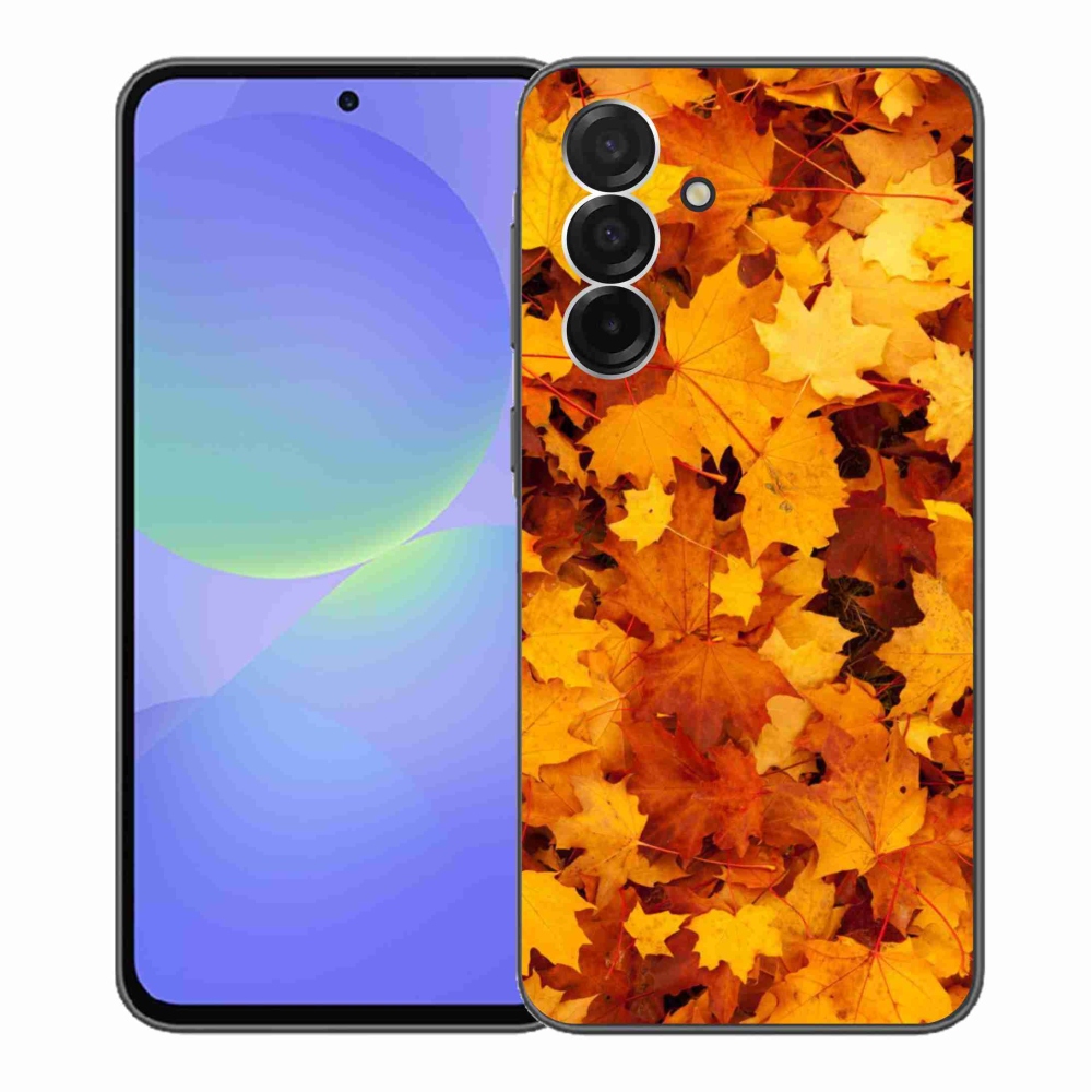 Gél borítás mmCase Samsung Galaxy A36 5G - juharlevelek - Samsung Galaxy A36 5G - Juharlevelek