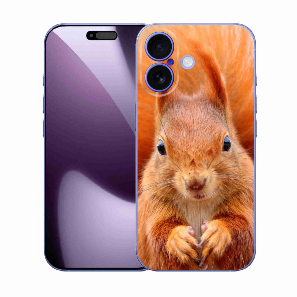 Zselés borítás mmCase iPhone 17 készülékhez - mókus