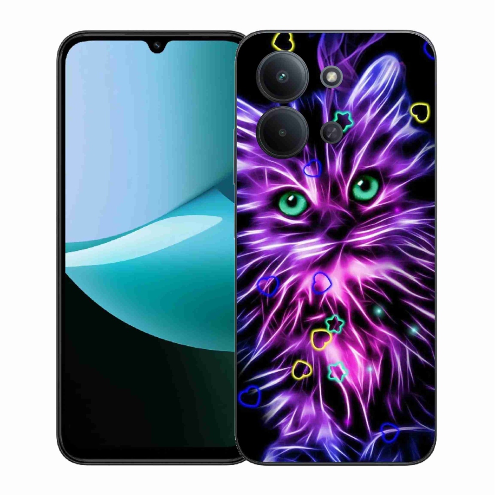 Gél borítás mmCase for Xiaomi Redmi 15C 4G (171mm)/Poco C85 4G (171mm) - absztrakt macska