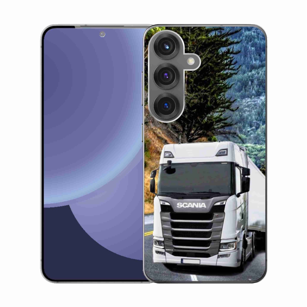 Zselés borítás mmCase Samsung Galaxy S25 - teherautó 1