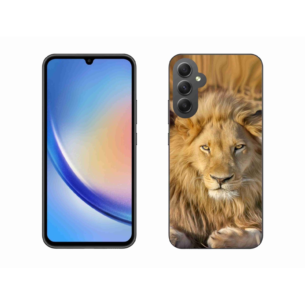 Gél védőhuzat mmCase Samsung Galaxy A34 5G - Lion 2