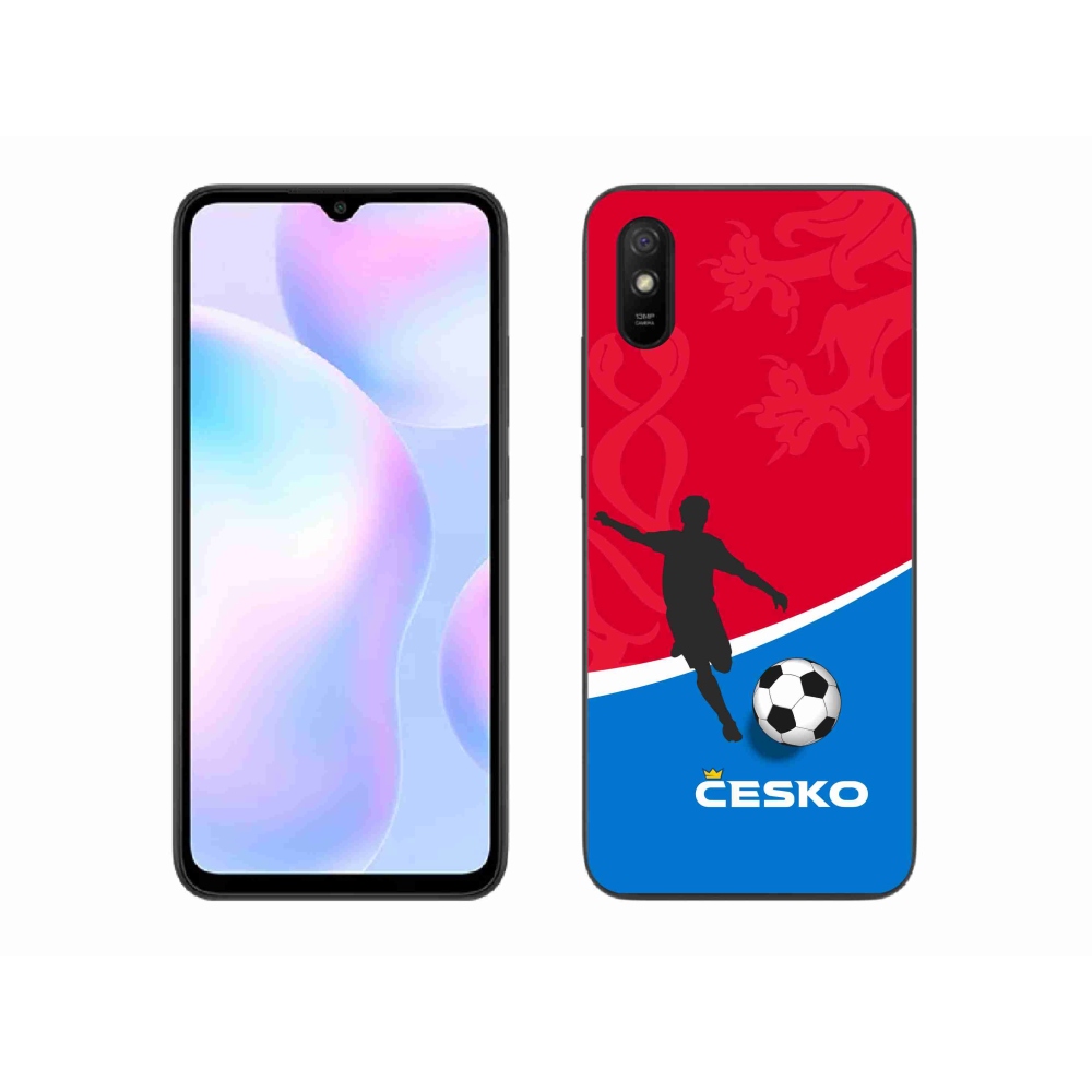 Gél borítás mmCase a Xiaomi Redmi 9A-hoz - futball Csehország