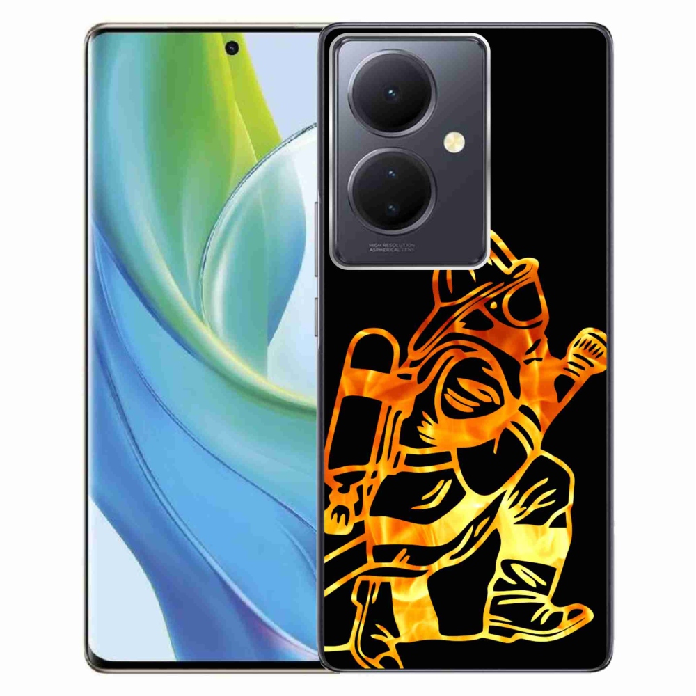 Gélburkolat mmCase a Vivo V29 Lite 5G - Tűzoltó 1