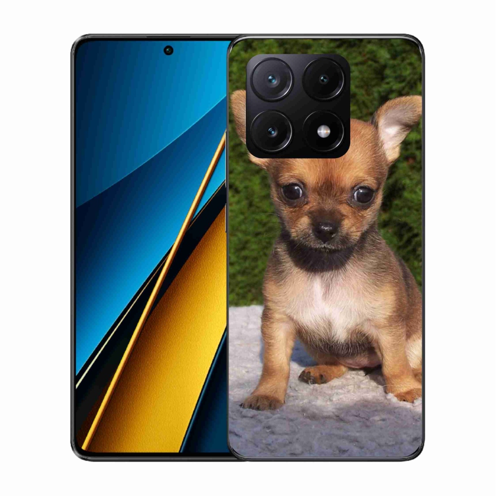 Gél tok mmCase a Xiaomi Poco X6 Pro 5G-hez - chihuahua 3