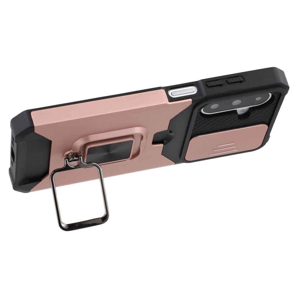 Tartós, tartós borítás Samsung Galaxy A17 4G/5G/A26 5G készülékhez - rózsaarany színben