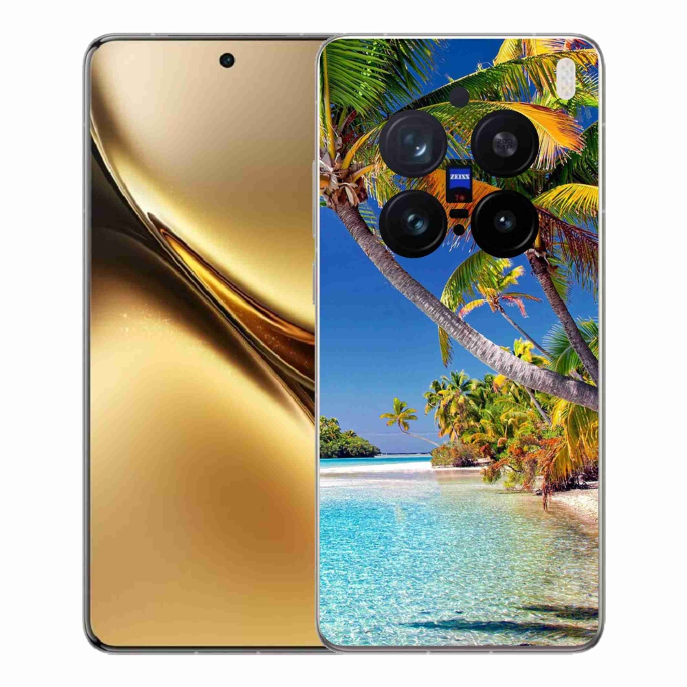 Zselés borítás mmCase a Vivo X200 Pro 5G készülékhez - tengerparton