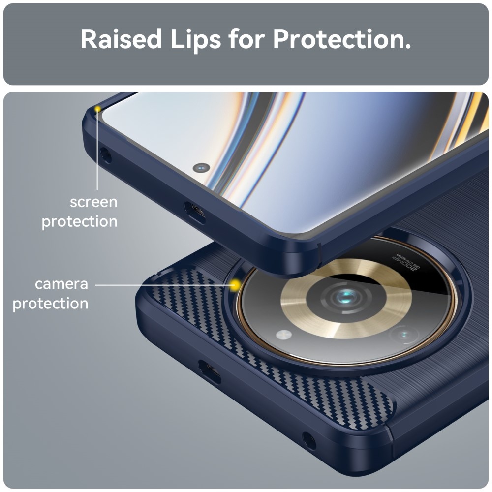 Szénálló zselés tok a Realme 11 Pro 5G/11 Pro+ 5G modellhez - kék