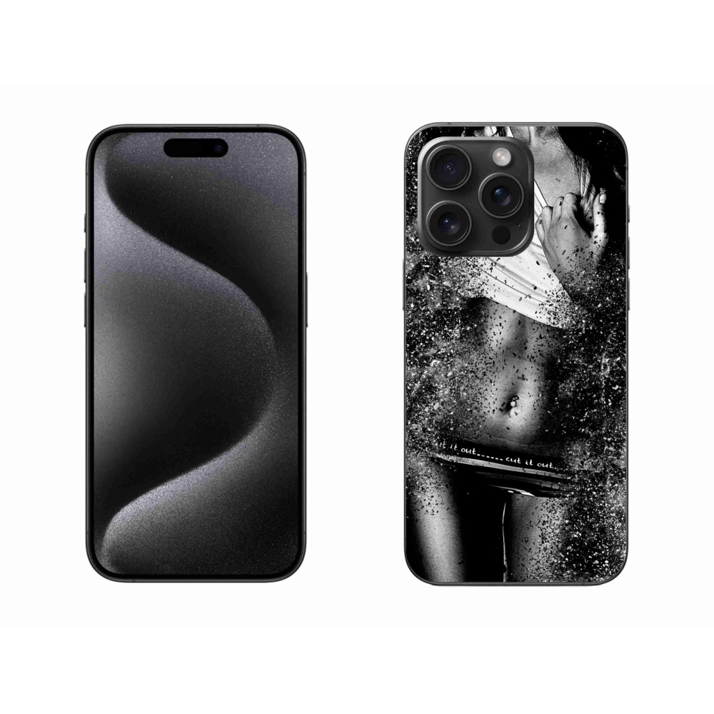 Gél borítás mmCase iPhone 15 Pro Max készülékhez - szexi nő 1