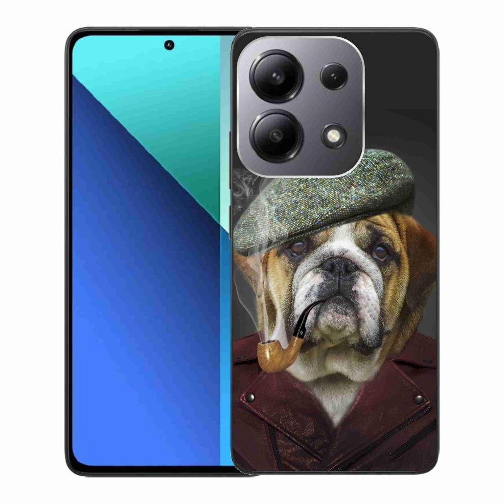 Gél borítás mmCase a Xiaomi Redmi Note 13-hoz - kutya csővel
