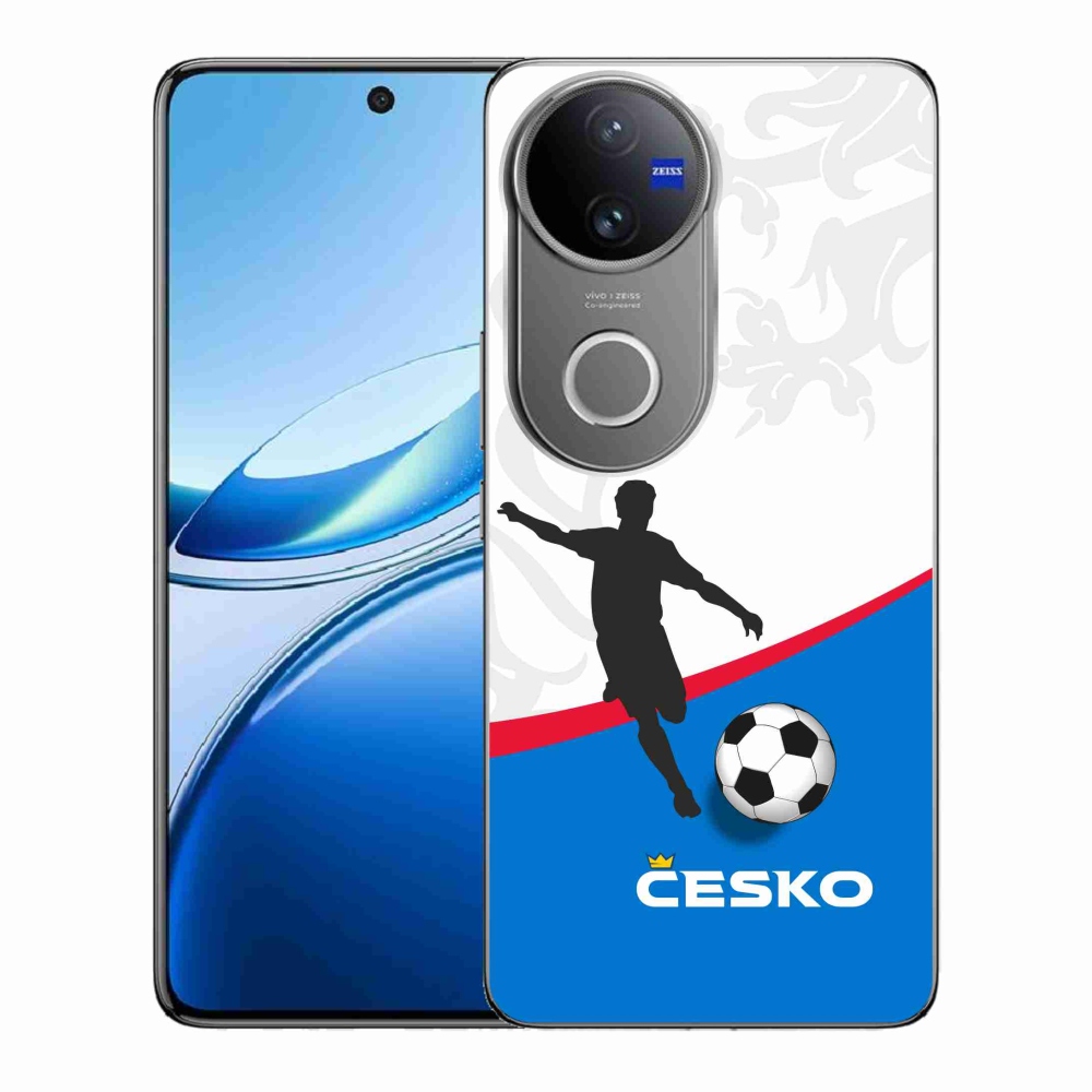 Gél borítás mmCase a Vivo V50 5G-hez - futball Csehország 1