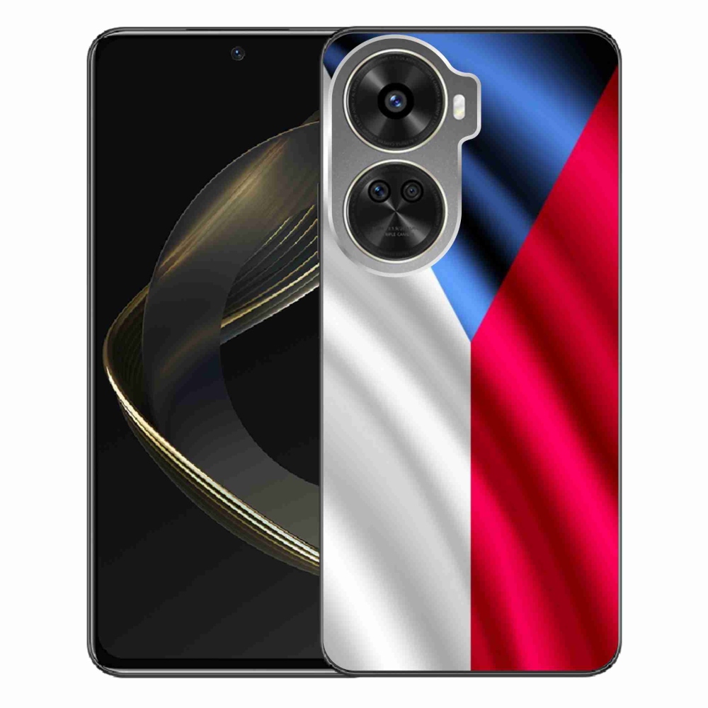 Gél borító mmCase a Huawei Nova 12 SE számára - cseh zászló