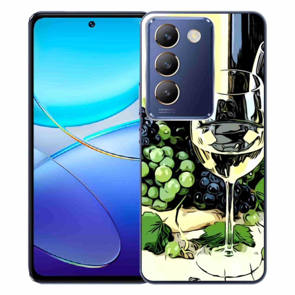 Gél borítás mmCase a Vivo V40 SE 4G/5G készülékhez - borospohár