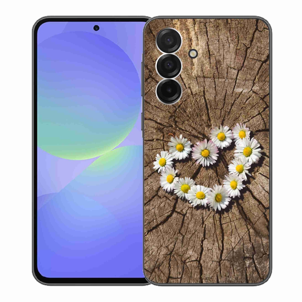 Zselés borítás mmCase Samsung Galaxy A36 5G - Százszorszépek szíve