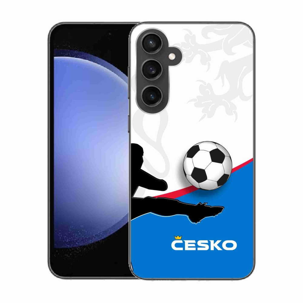Gél borítás mmCase Samsung Galaxy S23 FE - futball Csehország 3