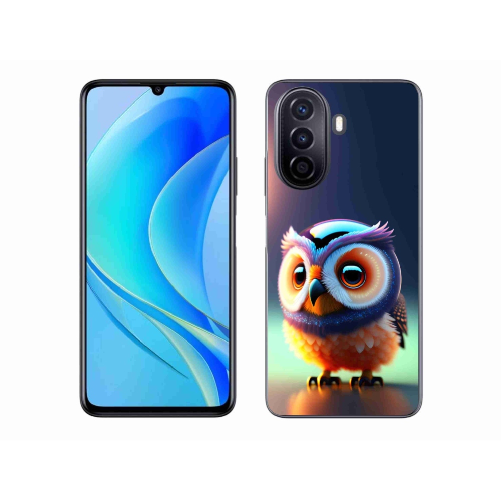 Gél borítás mmCase a Huawei Nova Y70 készülékhez - bagoly