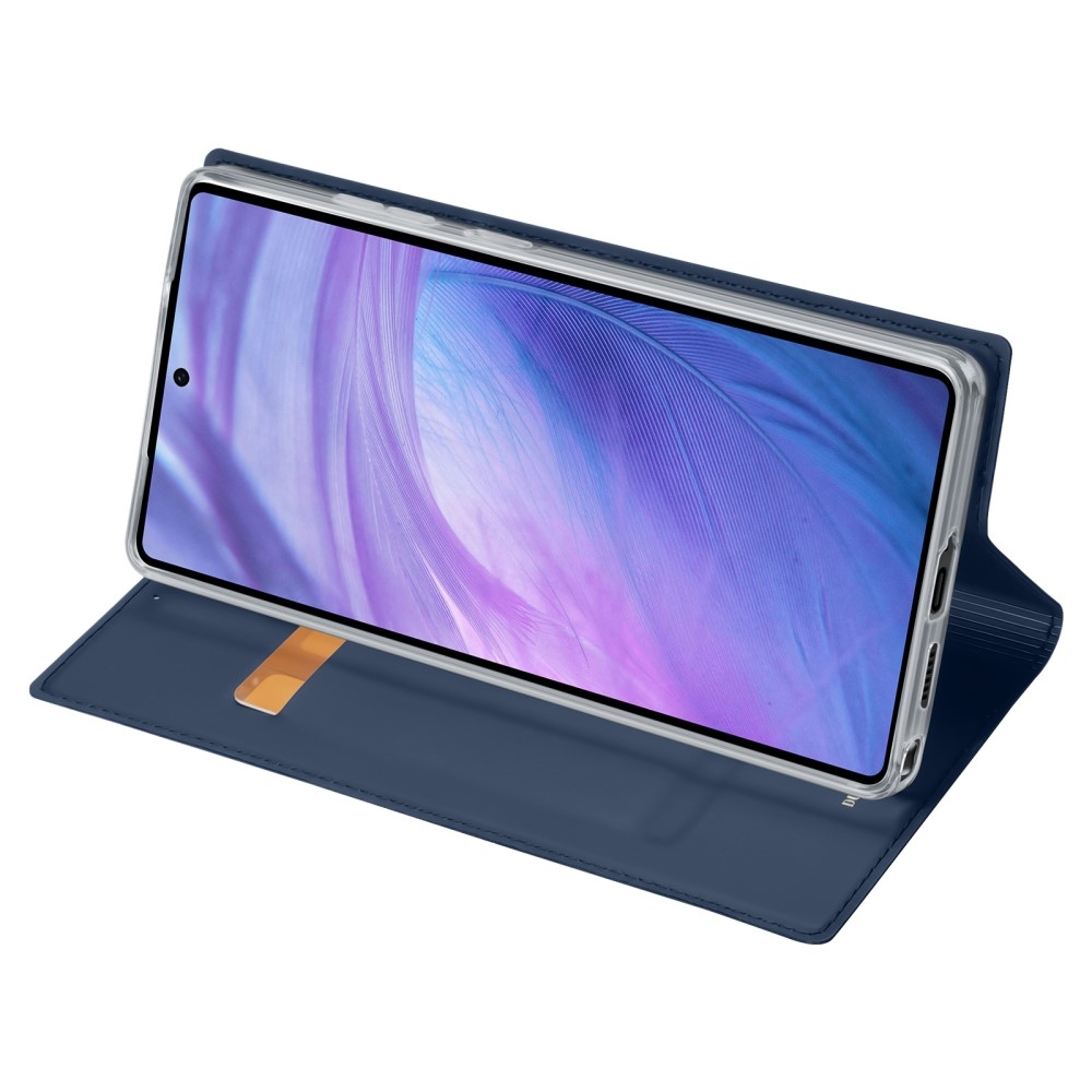 DUX könyvtáska Samsung Galaxy S25 Ultra készülékhez - sötétkék