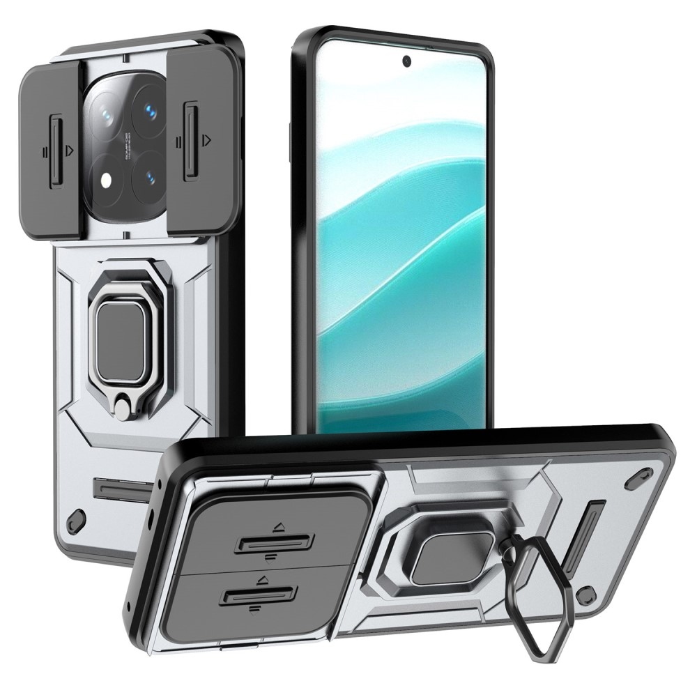 Lencseálló borítás a Xiaomi Redmi Note 14 Pro+ 5G készülékhez - szürke